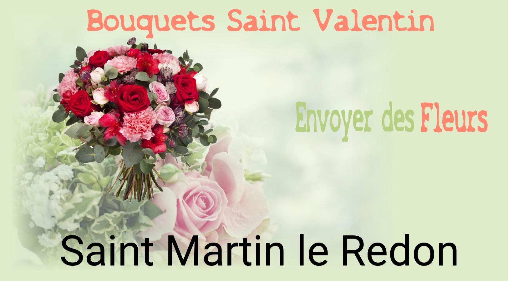 Roses de Saint-Valentin livrées à Saint-Martin-le-Redon