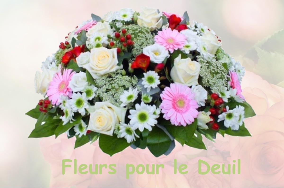 fleurs deuil SAINT-MARTIN-LE-REDON